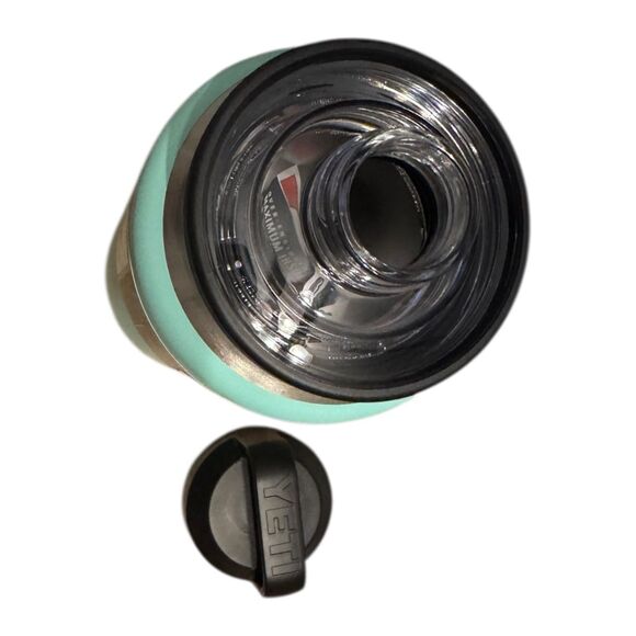 YETI RAMBLER 36 oz INSULATED BOTTLE WITH CHUG CAP SEAFOAM GREEN NWT FREE S/H - Picture 4 of 4